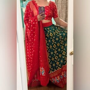 Womens lehenga choli/ half saree